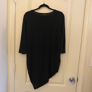 Universal Standard Black Geneva Tunic Size 10-12